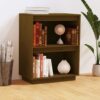 Konsolbord honungsbrun 60x34x75 cm massiv furu