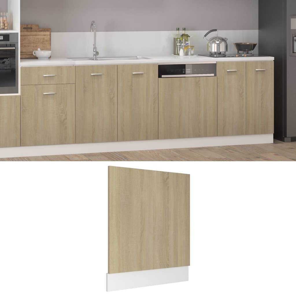 Front för diskmaskin “Lyon” sonoma-ek 59,5x3x67 cm