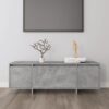 TV-bänk betonggrå 120x30x40,5 cm konstruerat trä