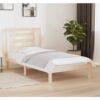 Sängram utan madrass 90x190 cm massiv furu
