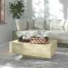 Soffbord sonoma-ek 85x55x31 cm konstruerat trä