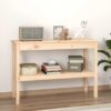 Konsolbord 110x40x75 cm massiv furu