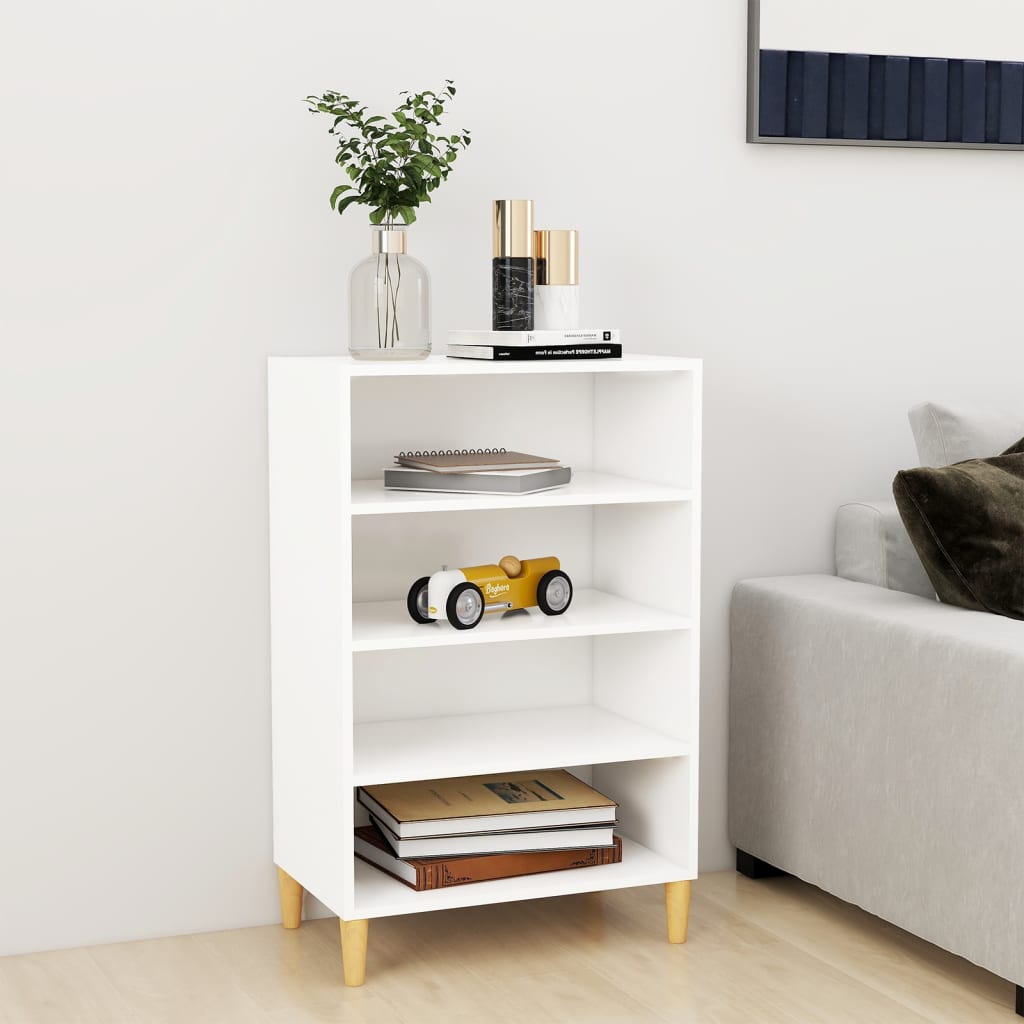 Skänk vit 57x35x90 cm spånskiva