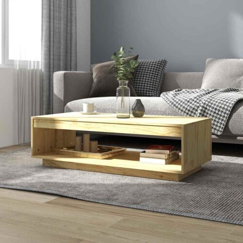 Soffbord 110x50x33,5 cm massiv furu