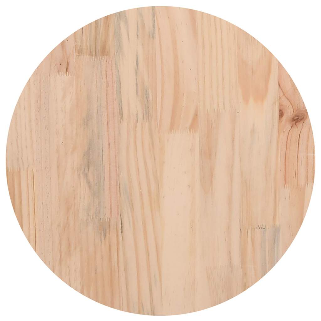 Bordsskiva Ø40x2,5 cm massiv furu