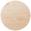 Bordsskiva Ø80x2,5 cm massiv furu