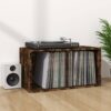 Vinylhylla rökfärgad ek 71x34x36 cm konstruerat trä