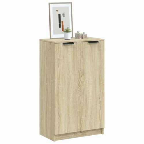 Skoskåp sonoma-ek 59x35x100,5 cm konstruerat trä