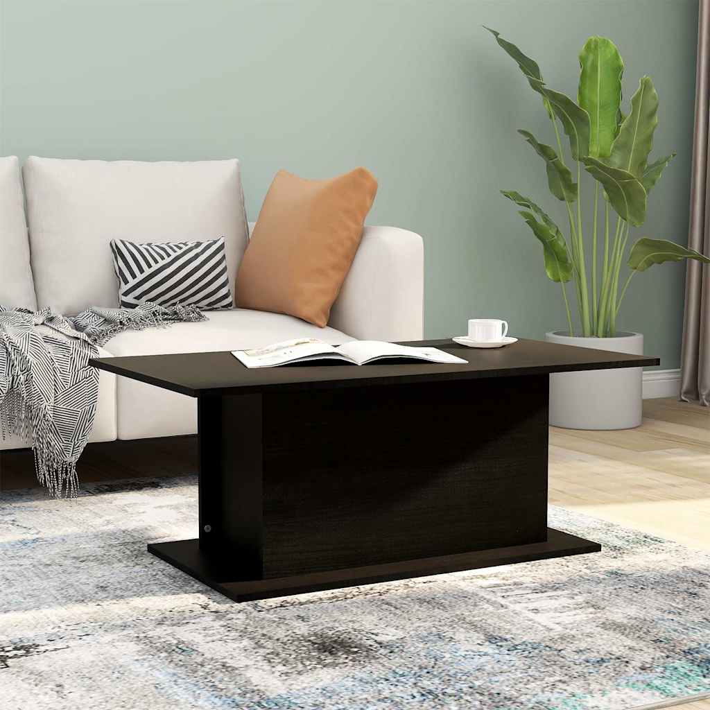 Soffbord vit 102x55,5x40 cm konstruerat trä
